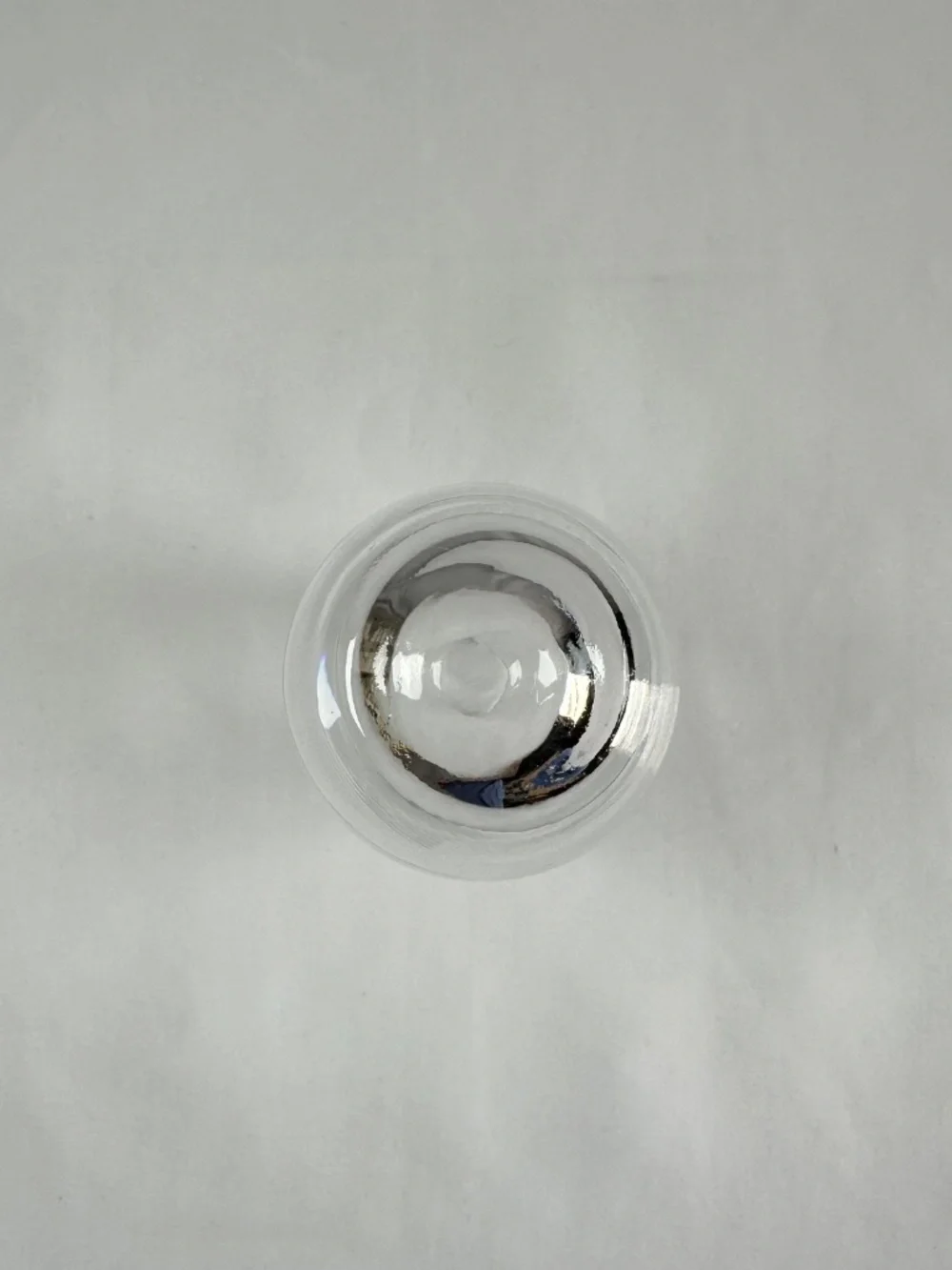 Small Glass Vase Storage Organizer Holder Clear 7 Inches in Height, 1.75 Opening